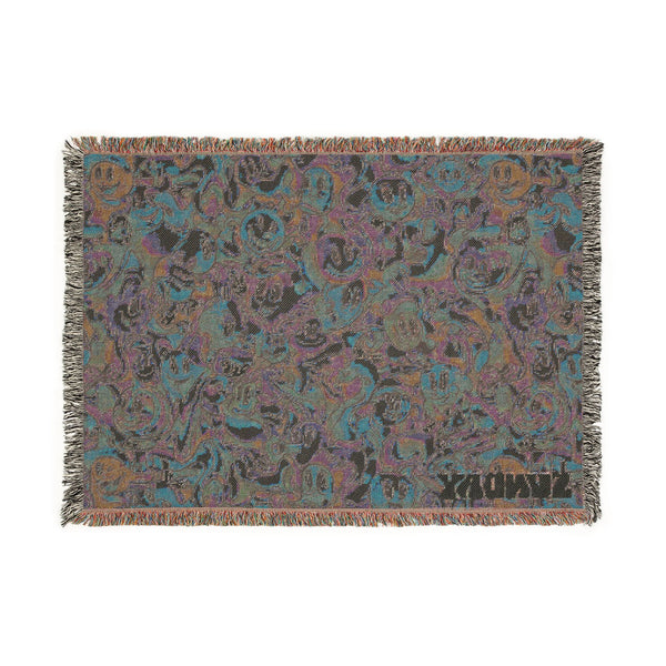Rubber Hose Woven Blanket #4 - 52x37"