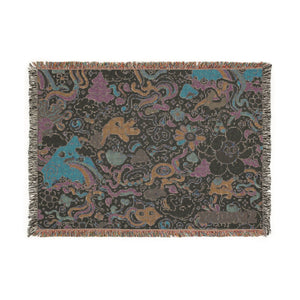 Rubber Hose Woven Blanket #2 - 52x37"