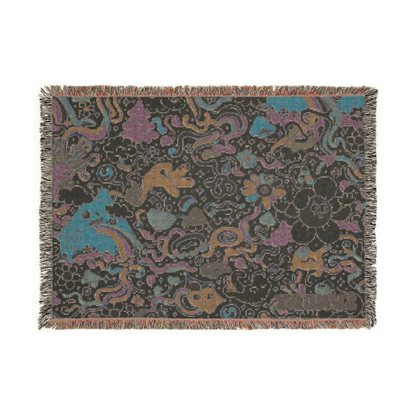 Rubber Hose Woven Blanket #2 - 52x37"
