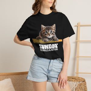 Prerolls & Kittens #4 - Unisex Garment-Dyed Tee