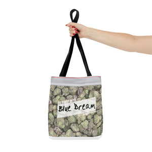 Blue Dream Cannabis Tote Bag – All-Over Print Zip Lock Stash Tote