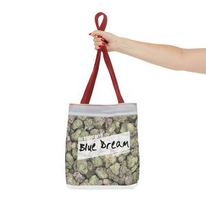 Blue Dream Cannabis Tote Bag – All-Over Print Zip Lock Stash Tote