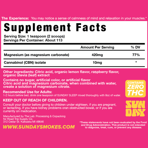 Perfect Night Drink Mix - 113 Servings